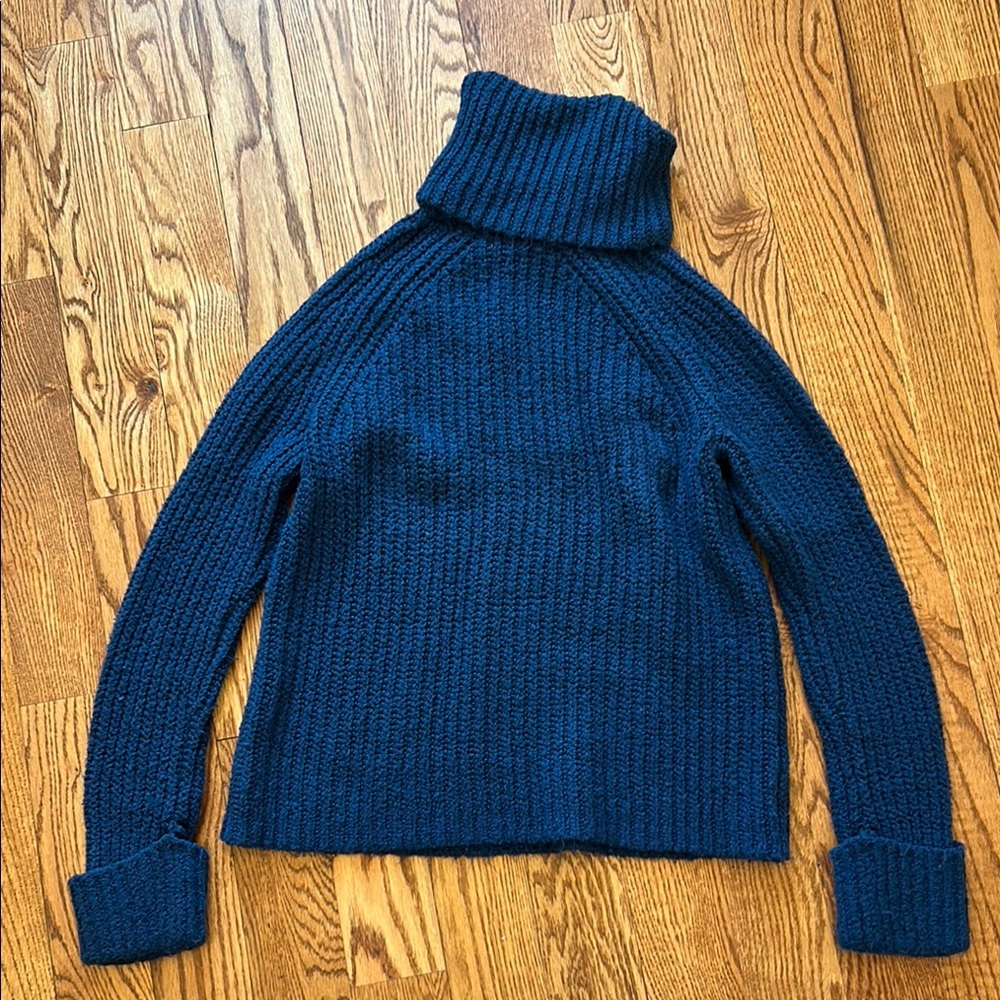 BP. Cozy Blue Turtleneck Sweater